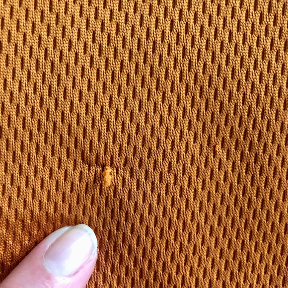 Majestic Orange UT Longhorns Long Sleeve Jersey Style Shirt - Size 2XL (EUC) - Picture 2 of 8